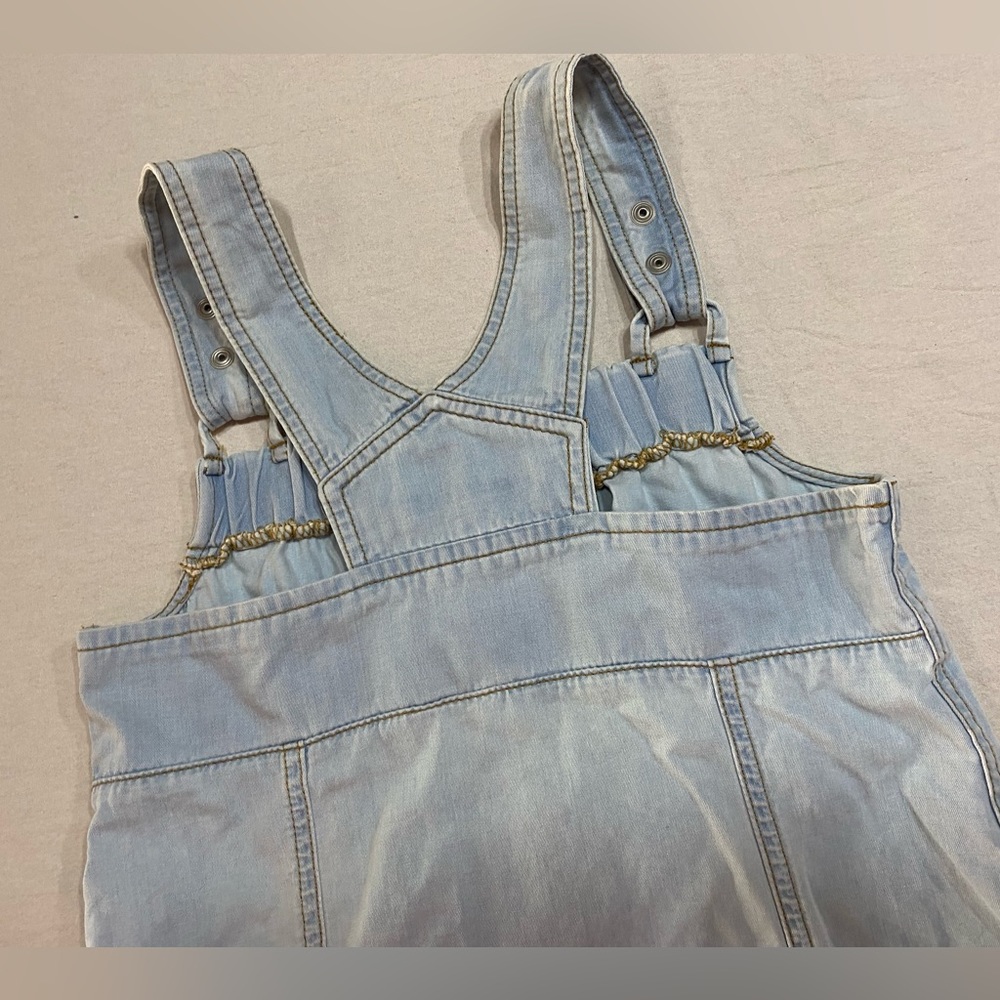 European denim overall sundress. Size 38 - Picture 6 of 9